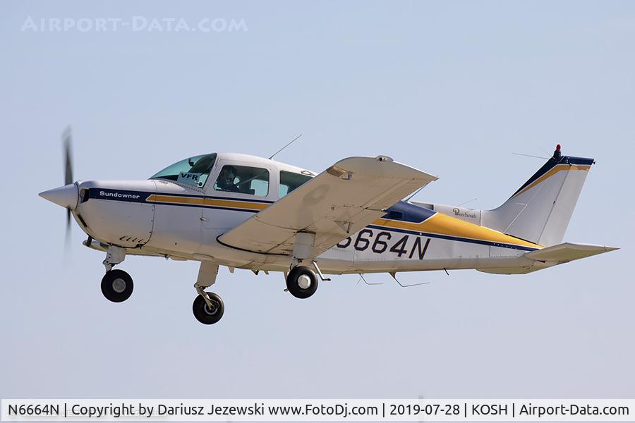 N6664N, 1983 Beech C23 Sundowner 180 C/N M-2386, Beech C23 Sundowner 180  C/N M-2386, N6664N