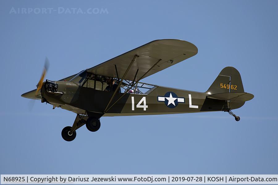 N68925, 1945 Piper J3C-65 Cub C/N 13702, Piper J3C-65 Cub  C/N 13702, NC68925