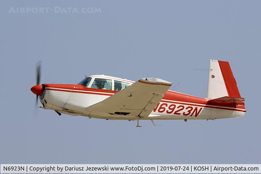 N6923N, 1968 Mooney M20C Ranger C/N 680181, Mooney M20C Ranger  C/N 680181, N6923N