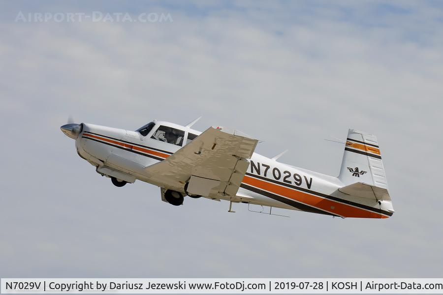 N7029V, 1976 Mooney M20F Executive C/N 22-1376, Mooney M20F Executive  C/N 22-1376, N7029V