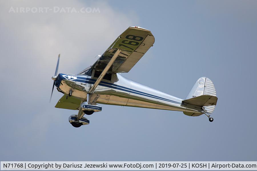 N71768, 1946 Luscombe 8A Silvaire C/N 3195, Luscombe 8A Silvaire  C/N 3195, N71768