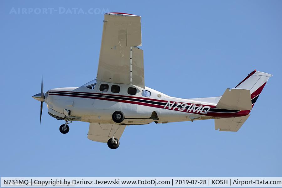 N731MQ, 1980 Cessna P210N Pressurised Centurion C/N P21000496, Cessna P210N Pressurised Centurion  C/N P21000496, N731MQ