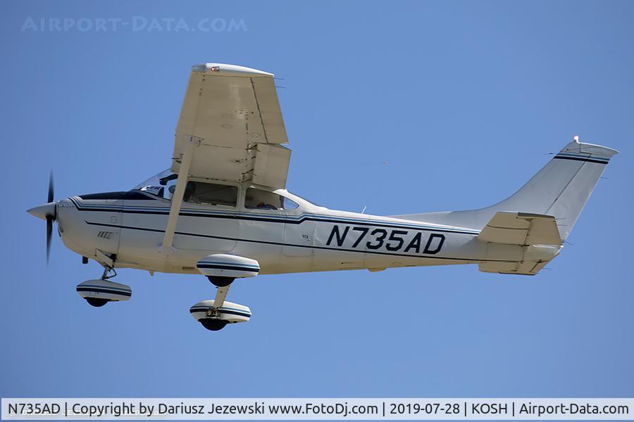 N735AD, 1976 Cessna 182Q Skylane C/N 18265263, Cessna 182Q Skylane  C/N 18265263, N735AD