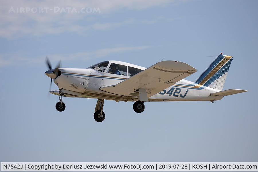 N7542J, 1968 Piper PA-28R-180 Cherokee Arrow C/N 28R-30915, Piper PA-28R-180 Cherokee Arrow  C/N 28R-30915, N7542J