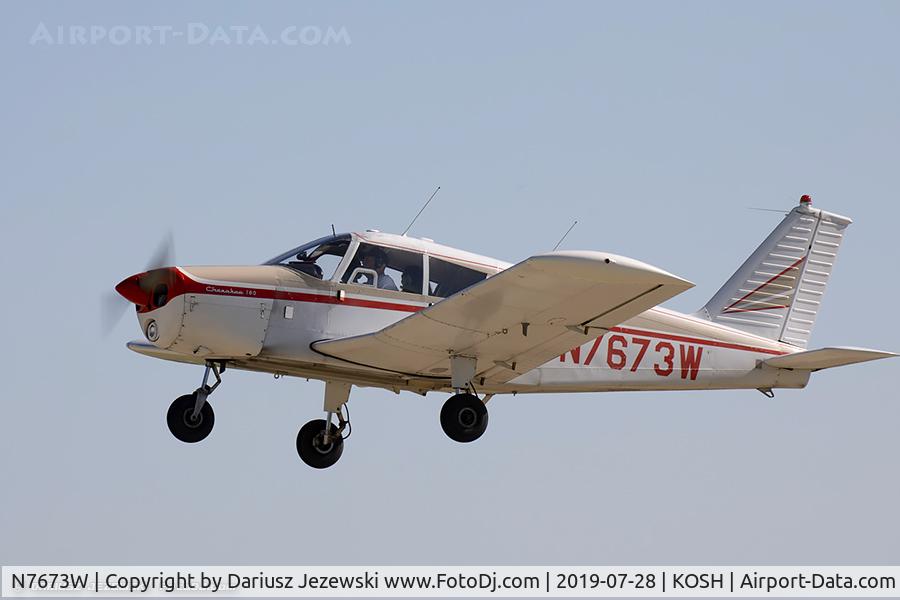 N7673W, 1964 Piper PA-28-180 Cherokee C/N 28-1656, Piper PA-28-180 Cherokee  C/N 28-1656, N7673W