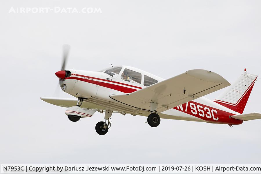 N7953C, 1975 Piper PA-28-140 Cherokee Cruiser C/N 28-7625090, Piper PA-28-140 Cherokee Cruiser  C/N 28-7625090, N7953C