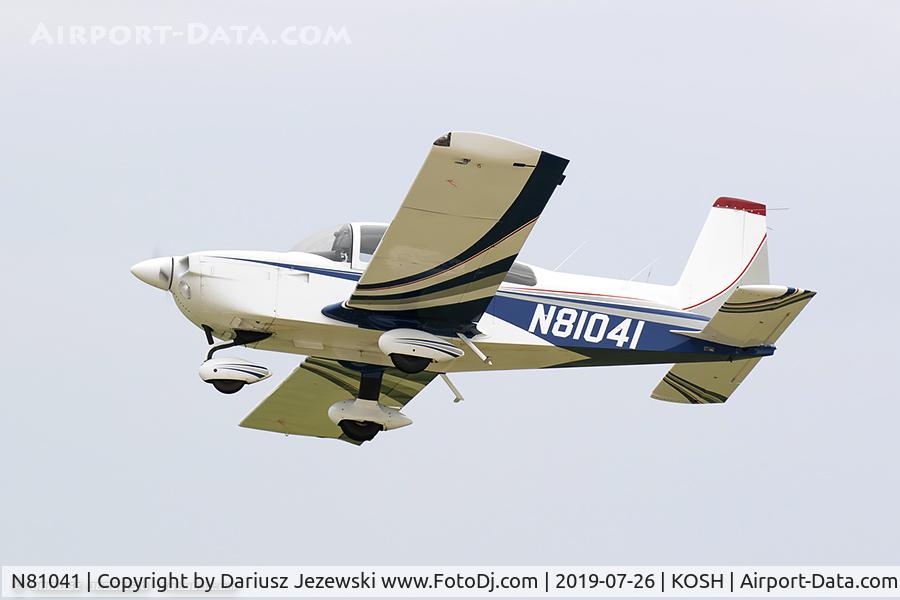 N81041, Grumman American AA-5B Tiger C/N AA5B0410, American Aviation AA-5B Tiger  C/N AA5B0410, N81041