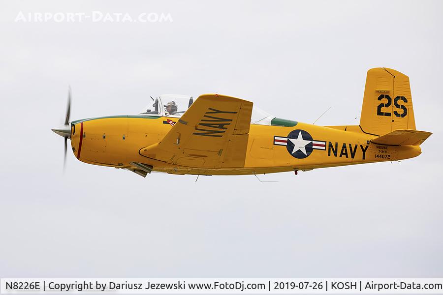 N8226E, 1957 Beech D-45 Mentor C/N BG-379, Beech D45 (T-34B) Mentor  C/N BG-379, N8226E