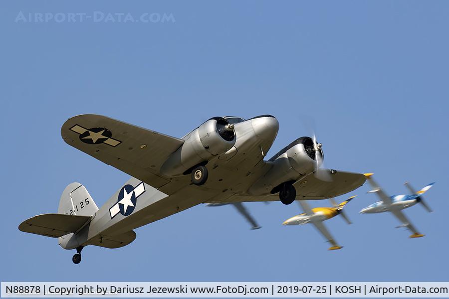 N88878, 1943 Cessna UC-78C (T-50) Bobcat C/N 4121, Cessna T-50 Bobcat 