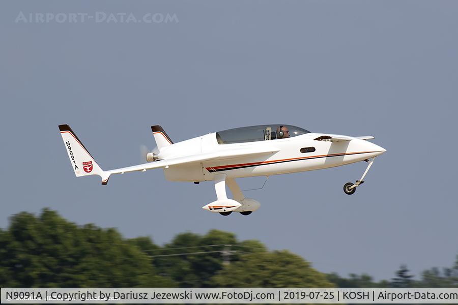 N9091A, 1983 Rutan VariEze C/N SLW1, Rutan VariEze  C/N SLW1, N9091A