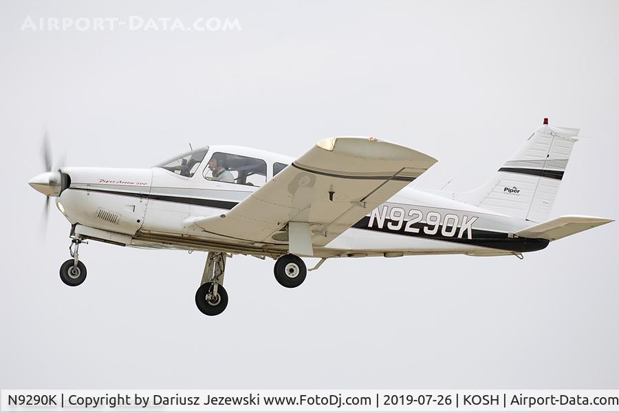 N9290K, 1976 Piper PA-28R-200 C/N 28R-7635231, Piper PA-28R-200 Arrow II  C/N 28R-7635231, N9290K