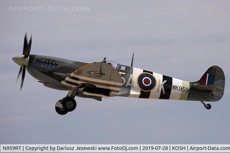 N959RT, 1944 Supermarine 361 Spitfire IXc C/N CBAF.8125, Supermarine 361 Spitfire LF.IXc  C/N CBAF.8125, NX959RT