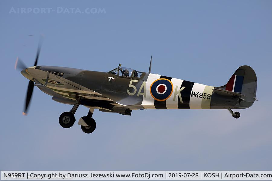 N959RT, 1944 Supermarine 361 Spitfire IXc C/N CBAF.8125, Supermarine 361 Spitfire LF.IXc  C/N CBAF.8125, NX959RT