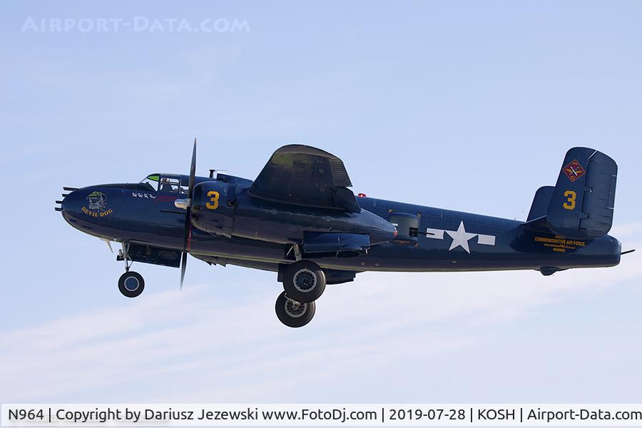N964, 1976 Corben Junior Ace Model E C/N 164, North American B-25J Mitchell 