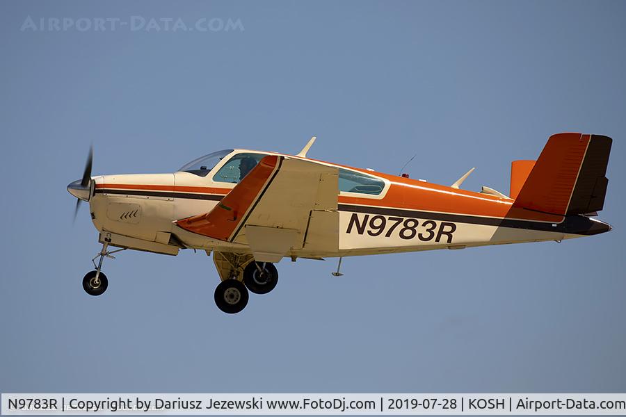 N9783R, 1960 Beech M35 Bonanza C/N D-6488, Beech M35 Bonanza  C/N D-6488, N9783R