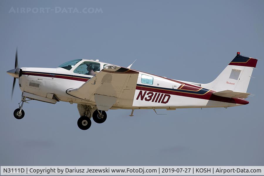 N3111D, 1994 Beech A36 Bonanza 36 C/N E-2874, Beech A36 Bonanza 36  C/N E-2874, N3111D
