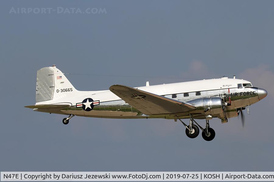 N47E, 1943 Douglas DC-3C (C-47A-60-DL) C/N 13816, Douglas DC-3C 