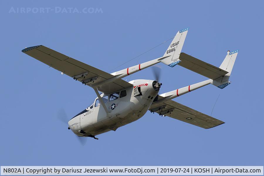 N802A, 1968 Cessna O-2A (M337B) Super Skymaster Super Skymaster C/N 337M-0174, Cessna M337B (O-2A Super Skymaster)  C/N 337M0174 - Robert Sh