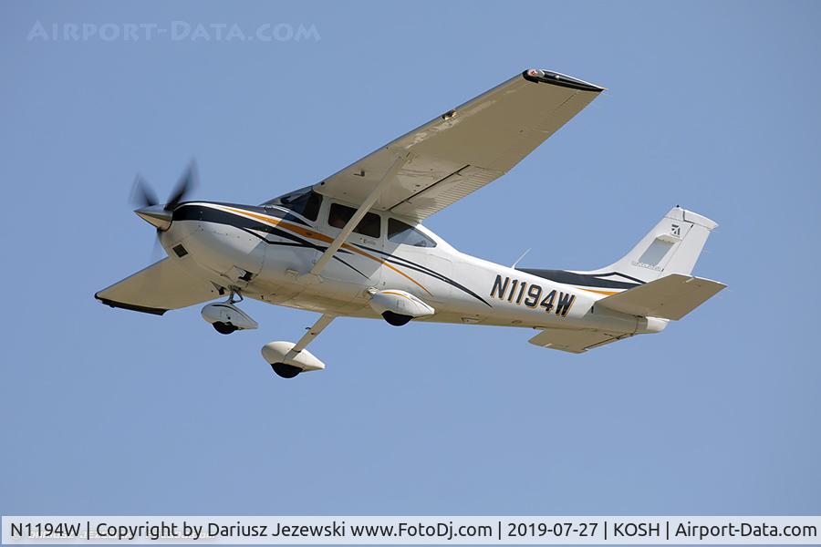 N1194W, 2007 Cessna 182T Skylane C/N 18281906, Cessna 182T Skylane  C/N 18281906, N1194W