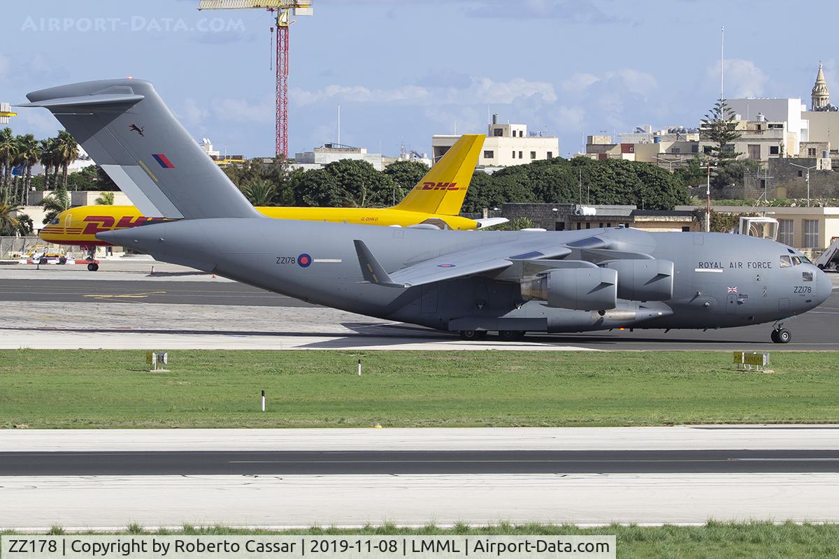 ZZ178, 2012 Boeing C-17A Globemaster III C/N F-245, Park 9