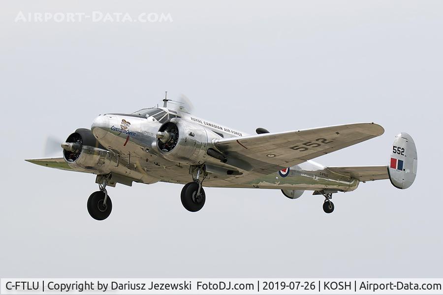 C-FTLU, 1952 Beech Expeditor 3NM C/N CA-152, Beech D18S Expeditor  C/N A-752, C-FTLU