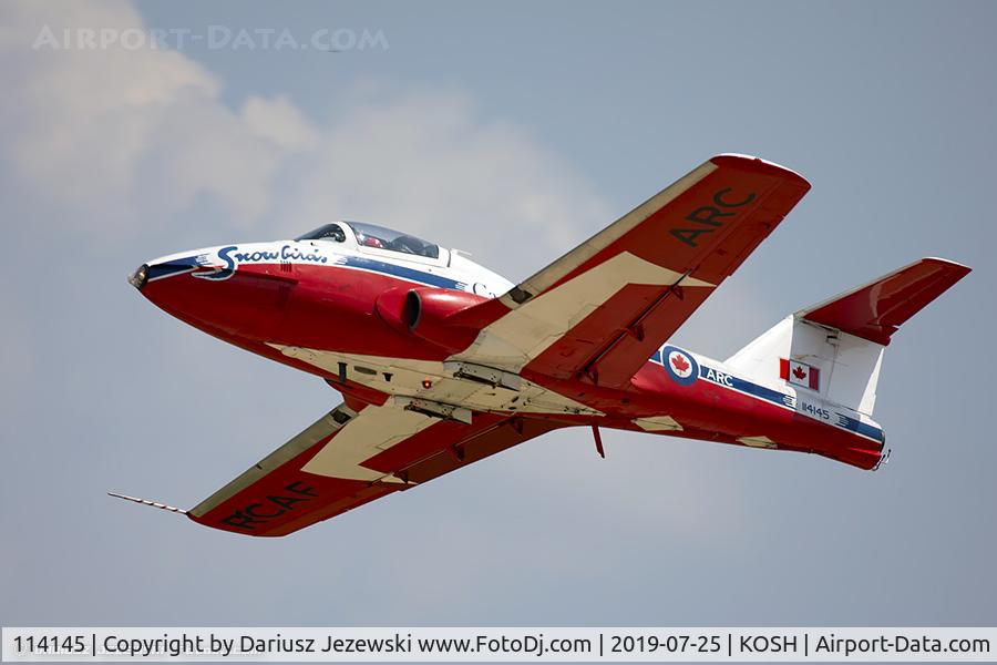 114145, Canadair CT-114 Tutor C/N 1145, CAF CT-114 Tutor 114145  C/N 1145 from Snowbirds Demo Team 15 Wing CFB Moose Jaw, SK