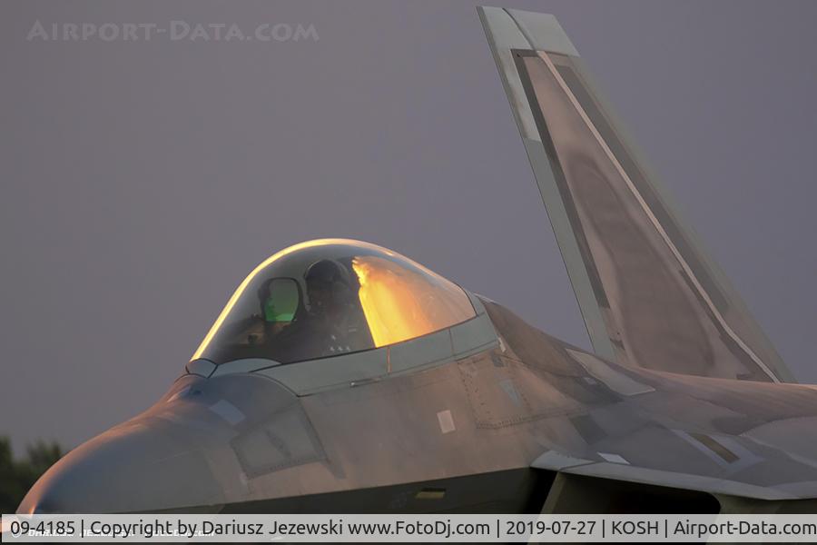 09-4185, Lockheed Martin F-22A Raptor C/N 4185, F-22 Raptor 09-4185 FF from 94th FS 