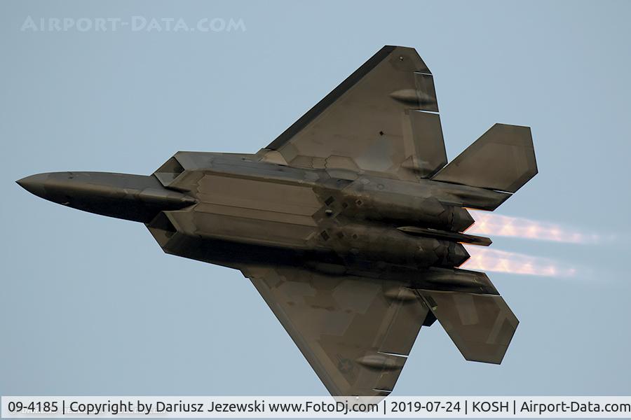 09-4185, Lockheed Martin F-22A Raptor C/N 4185, F-22 Raptor 09-4185 FF from 94th FS 