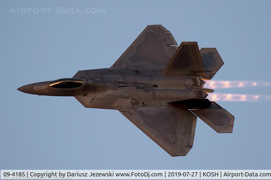 09-4185, Lockheed Martin F-22A Raptor C/N 4185, F-22 Raptor 09-4185 FF from 94th FS 