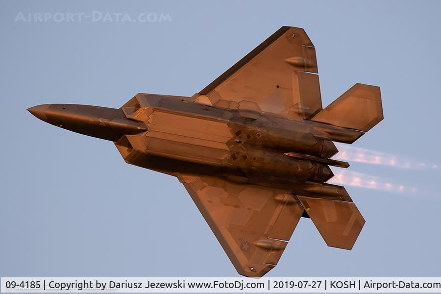 09-4185, Lockheed Martin F-22A Raptor C/N 4185, F-22 Raptor 09-4185 FF from 94th FS 