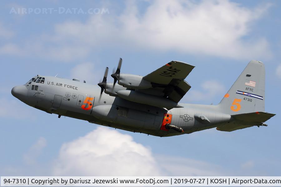 94-7310, 1995 Lockheed C-130H Hercules C/N 382-5396, C-130H Hercules 94-7310  from 731st AS 302nd AW Peterson AFB, CO