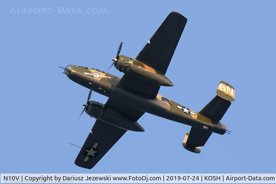 N10V, 1943 North American B-25H Mitchell C/N 98-21433, North American B-25H Mitchell  C/N 98-21433, N10V