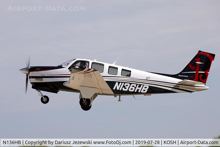 N136HB, Hawker Beechcraft Corp G36 Bonanza C/N E-3946, Hawker Beechcraft Corp G36 Bonanza  C/N E-3987, N136HB