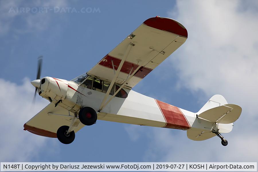 N148T, 1953 Piper PA-18-105 Special C/N 18-2262, Piper PA-18-105 Special  C/N 18-2262, N148T