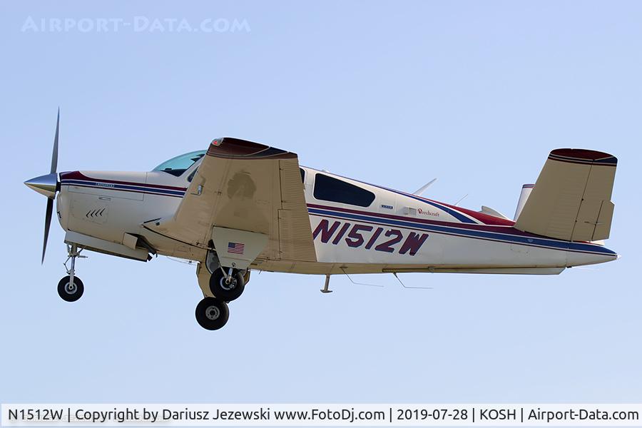 N1512W, 1972 Beech V35B Bonanza C/N D-9332, Beech V35B Bonanza  C/N D-9332, N1512W