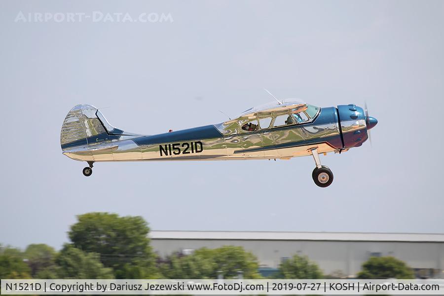 N1521D, 1952 Cessna 195A C/N 7743, Cessna 195A Businessliner  C/N 7743, N1521D