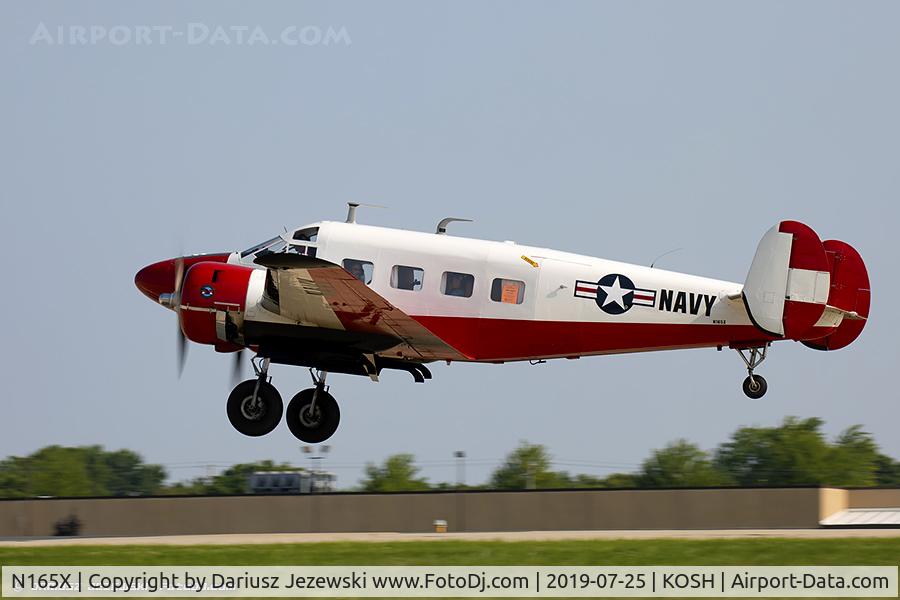 N165X, 1956 Beech E18S C/N BA-189, Beech E18S  C/N BA-189, N165X