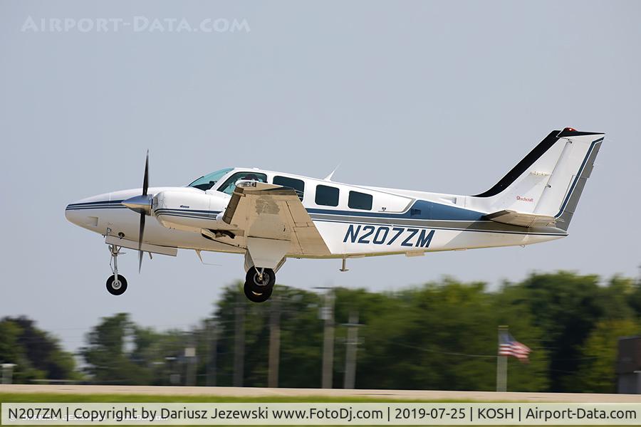N207ZM, 1993 Beech 58 Baron C/N TH-1677, Beech 58 Baron  C/N TH-1677, N207ZM