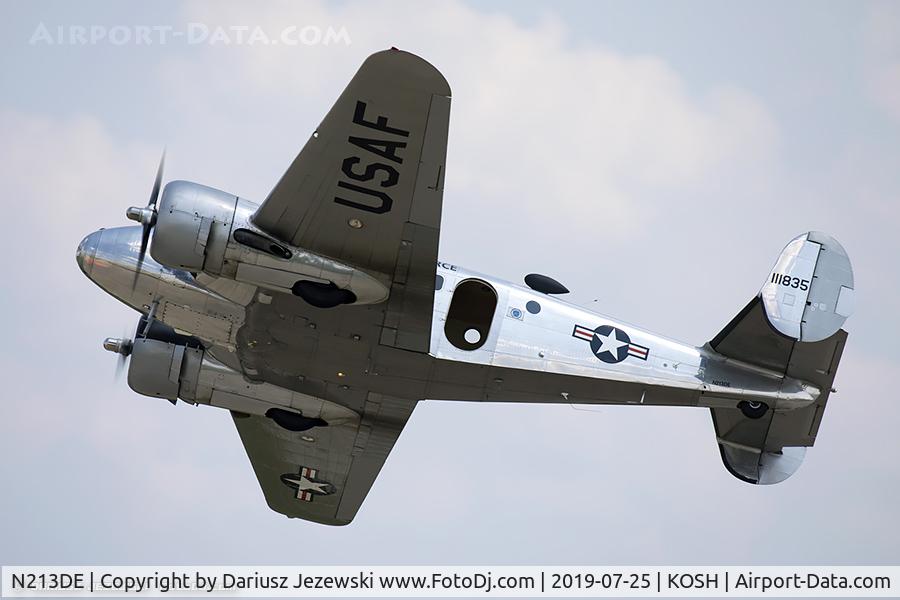 N213DE, 1942 Beech C-45H Expeditor C/N AF-392, Beech C45H Expeditor  C/N AF-392, N213DE