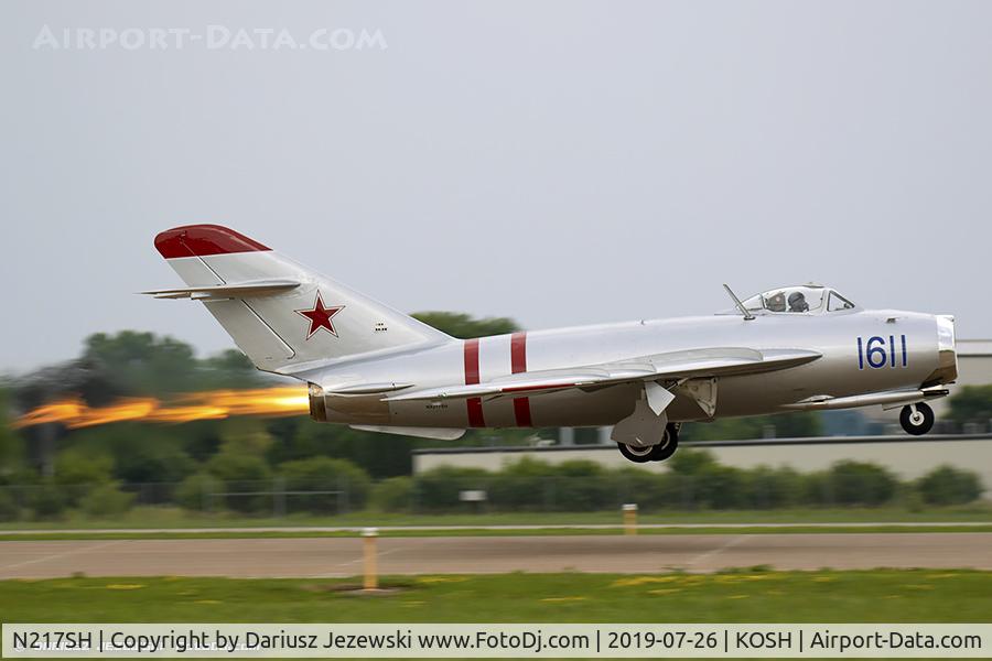 N217SH, 1959 PZL-Mielec Lim-5 (MiG-17F) C/N 1C1611, PZL Mielec Lim-5 (MiG-17F)  C/N 1C1611, NX217SH