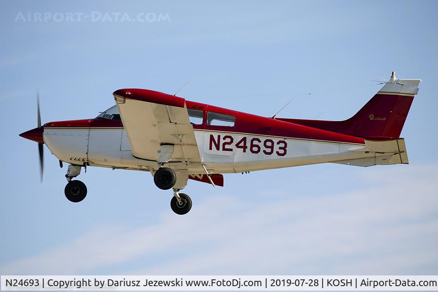 N24693, 1973 Beech C23 Sundowner 180 C/N M-1443, Beech C23 Sundowner  C/N M-1443, N24693