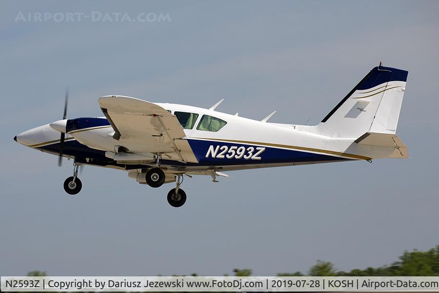 N2593Z, 1980 Piper PA-23-250 Apache C/N 27-8154007, Piper PA-23-250 Apache  C/N 27-8154007, N2593Z