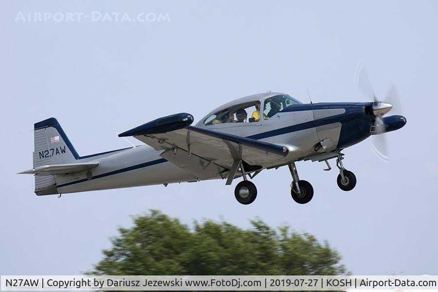 N27AW, 1950 Ryan Navion B C/N NAV-4-2172B, Ryan Navion B  C/N NAV-4-2172B, N27AW