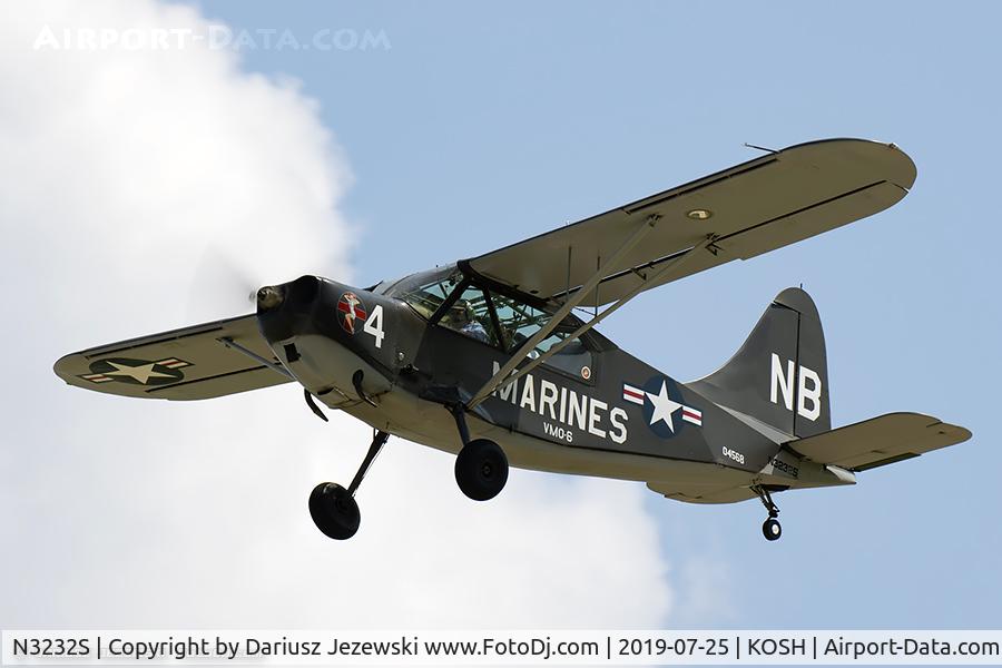 N3232S, 1945 Stinson L-5G Sentinel C/N 76-3597, Stinson L-5G Sentinel  C/N 76-3597, N3232S