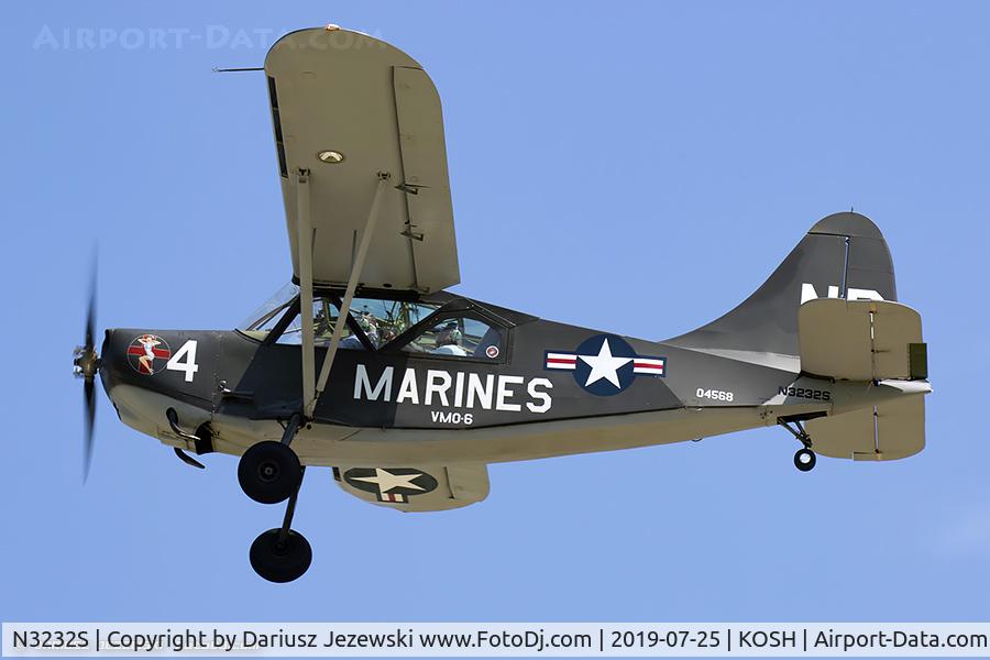 N3232S, 1945 Stinson L-5G Sentinel C/N 76-3597, Stinson L-5G Sentinel  C/N 76-3597, N3232S