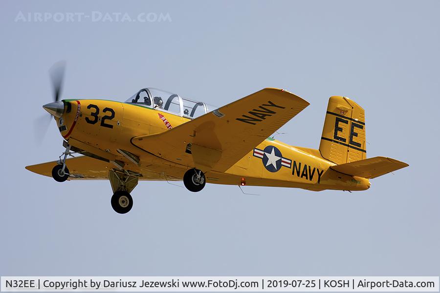 N32EE, 1953 Beech (CCF) T-34A (A45) Mentor C/N CCF34-61, Beech A45 (T-34A) Mentor  C/N CCF34-61, N32EE