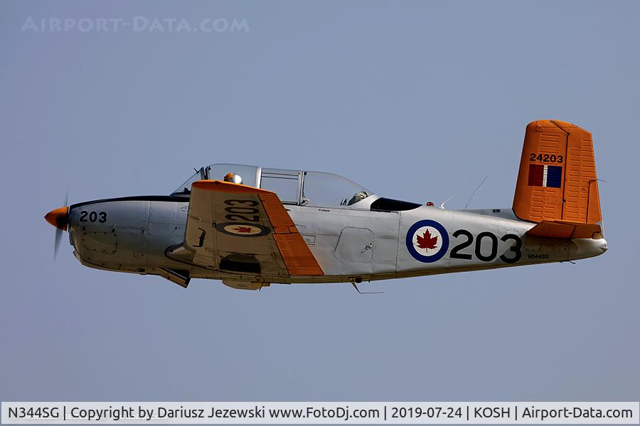 N344SG, 1957 Beech D-45 (T-34B) Mentor C/N BG354, Beech D45 (T-34B) Mentor  C/N BG354, N344SG