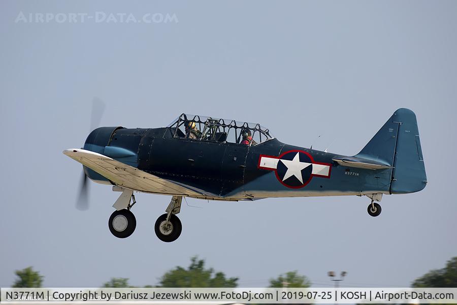 N3771M, North American SNJ-5C (AT-6D) Texan Texan C/N 88-17109, North American AT-6D Texan  C/N 88-17109, N3771M