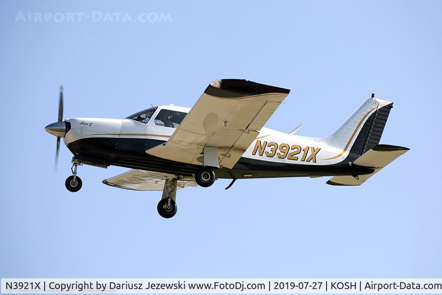 N3921X, 1975 Piper PA-28R-200 C/N 28R-7535353, Piper PA-28R-200 Arrow II  C/N 28R-7535353, N3921X