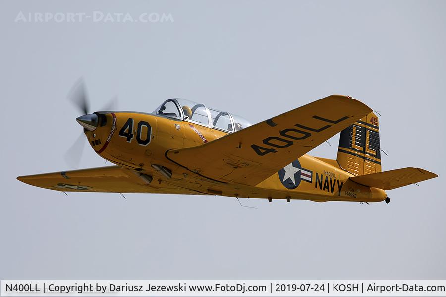 N400LL, 1957 Beech T-34B Mentor C/N BG-400, Beech T-34B Mentor  C/N BG-400, N400LL